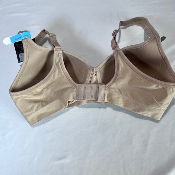 Bali Comfort Revolution Bra DF3463 Cool Comfort Nude Beige 34C Wireless NWT - Picture 3 of 6